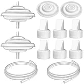 PumpMom-us Spectra duckbill valves kit for efficient milk expression and compatibility.