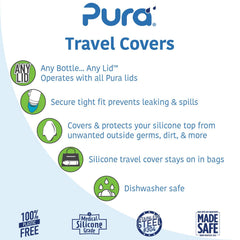 Pura Kiki spout cover travel-use—silicone protection for spouts during car rides.