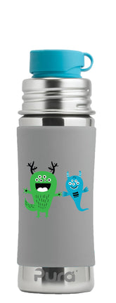 Pura Sport Mini monster sleeve image shows bright silicone sleeve for durable grip.