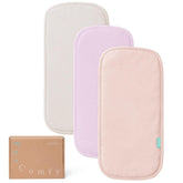 PurComfy Supersoft burp cloths fabric close-up shows plush, skin-friendly texture.