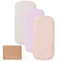 PurComfy Supersoft burp cloths fabric close-up shows plush, skin-friendly texture.