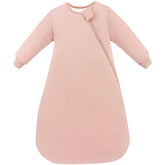 PurComfy Supersoft sleep sack blush front view for all-night warmth.