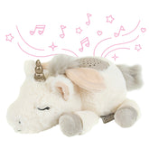 PureEnrichment PureBaby unicorn plush sleep aid calms baby bedtime.
