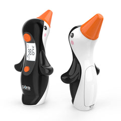 PureEnrichment PureBaby Penguin thermometer InstaRead probe close-up for fast readings.
