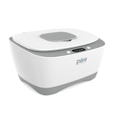 Pure Enrichment PureBaby wipe warmer with digital display for easy single-handed wipe dispensing