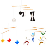 Purgano Montessori Mobile Munari ball assists visual tracking for babies.
