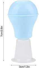 PurYupearl Blue Nipple Corrector worn discreetly under clothing for comfort.
