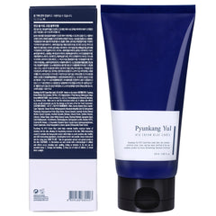 Pyunkang Yul PKY ATO Cream Blue Label jar front presents gentle hydration for sensitive skin.