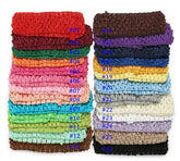 QandSweet crochet headbands in 26 colors for easy styling and comfort