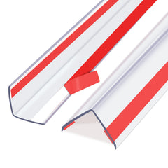 QDYMXUN clear corner protector on wall edge with adhesive shield for wall protection