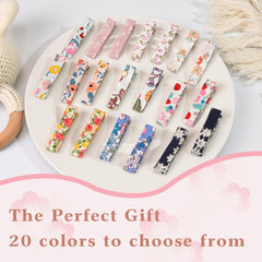 Qearl mini alligator pink clip, versatile for little girls and moms alike.