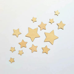 QENWWENG boho nursery star wall decor single star above crib setup for bedtime