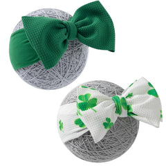 QFV baby photo prop big bow green ideal for shoots