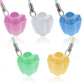 Qianyu tooth saver necklace white box stores lost teeth and creates keepsake memories.