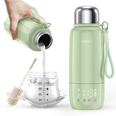 QIBOX bottle warmer travel design compact for on-the-go feeding