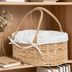 QINGTUHOME multi-functional storage basket doubles as versatile home storage beyond the nursery.