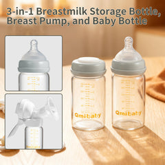 Qmibaby screw ring sealing disk provides a leak-proof seal