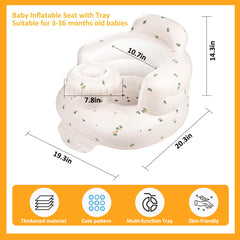 QMVESS baby seat olive waterproof material close-up demonstrates easy wipe cleaning.