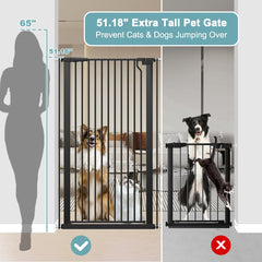 Qonimm ultra-narrow spacing bars prevent pet escapes.