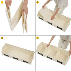 Qozary removable dividers keep items sorted and customizable to fit your space