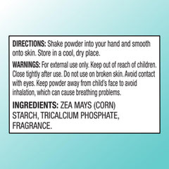 Quality Choice powder used at the beach to remove sand easily.