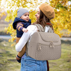 Qualyphant insulated cooler bag keeps milk and snacks fresh