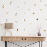 QUCHENG Boho wall decals six sheets for quick kid-friendly room makeover