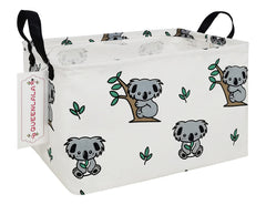QUEENLALA rectangular laundry hamper size—fits in closets for tidy storage.