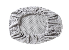 QUENESS BABY changing pad cover gray modern design complements nursery decor