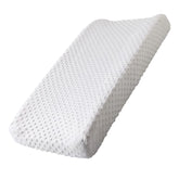 QUENESS BABY Cloud Dancer cover closeup in fleece for soft, breathable diaper changes.