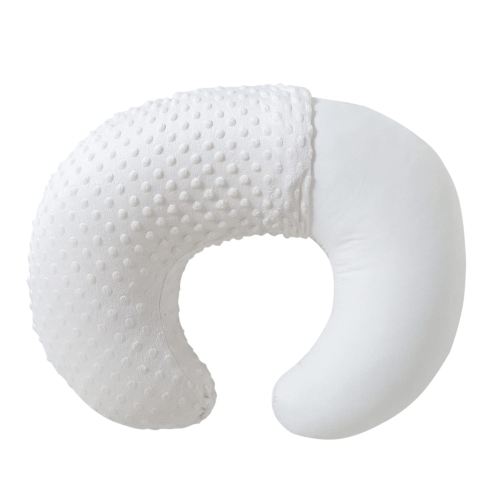 QUENESS BABY nursing pillow front view for cozy breastfeeding support.