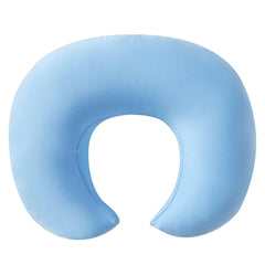 QUENESS nursing pillow baby-feeding position featuring arm support and secure seating.