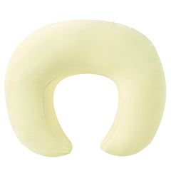 QUENESS Nursing Pillow closeup cover texture shows soft jersey knit cotton.
