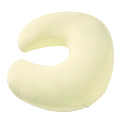 QUENESS Nursing Pillow dimples help keep baby secure during feeding.