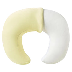 QUENESS Nursing Pillow on lap offers hands-free feeding comfort.