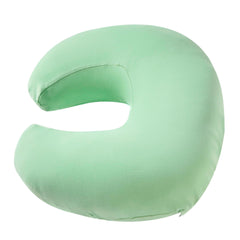 QUENESS nursing pillow with soft cotton cover provides durable comfort through washes