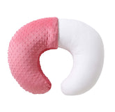 QUENESS nursing pillow StrawberryRed cover close-up for ultra-soft comfort