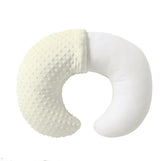 QUENESS nursing pillow Tender Yellow with upgraded size supports comfortable feeding.