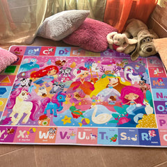 Quokka non-slip backing keeps the mat in place during toddler play sessions.