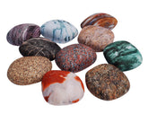 Qupace rock pillows cover set front view for kids room decor