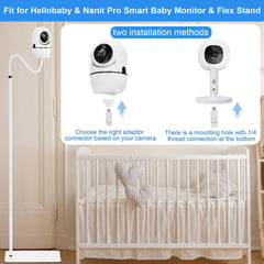 Qwwia height-adjustment range—from 37 to 68 inches for optimal viewing.
