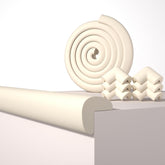 QYV baby-proof edge corner protector beige roll protects crawling babies from sharp corners