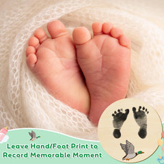 R HORSE 3D-mallard-duck-design adds charming nursery decor and photo prompts.