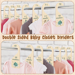 R HORSE dragon design hanging divider aids quick size sorting.