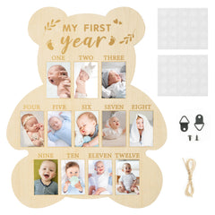 R HORSE first-year photo display board with 16.5x13 inch surface for milestones.