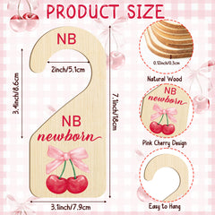 R HORSE wooden baby closet divider 0-3m keeps tiny clothes neatly arranged