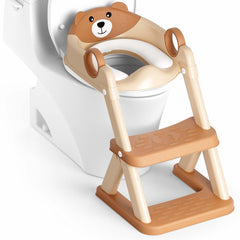 RABB 1ST potty seat folded for compact storage and easy transport.