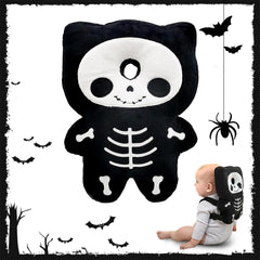Raelitego baby head protector backpack front view for safer playtime.