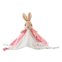 Rainbow Designs blankie corners knotted for easy gripping and hands-on play.