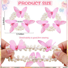 Rainbow WSK white pearl beads close-up showcasing elegant, kid-friendly design